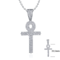 Cuban Chain Cross Pendant Necklaces Rock Jewelry